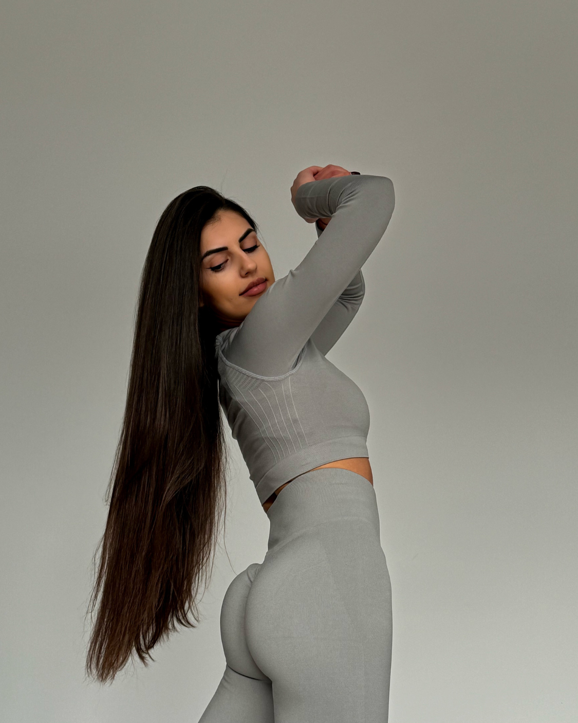 Спортна блуза 𝐀𝐔𝐑𝐀 в син цвят