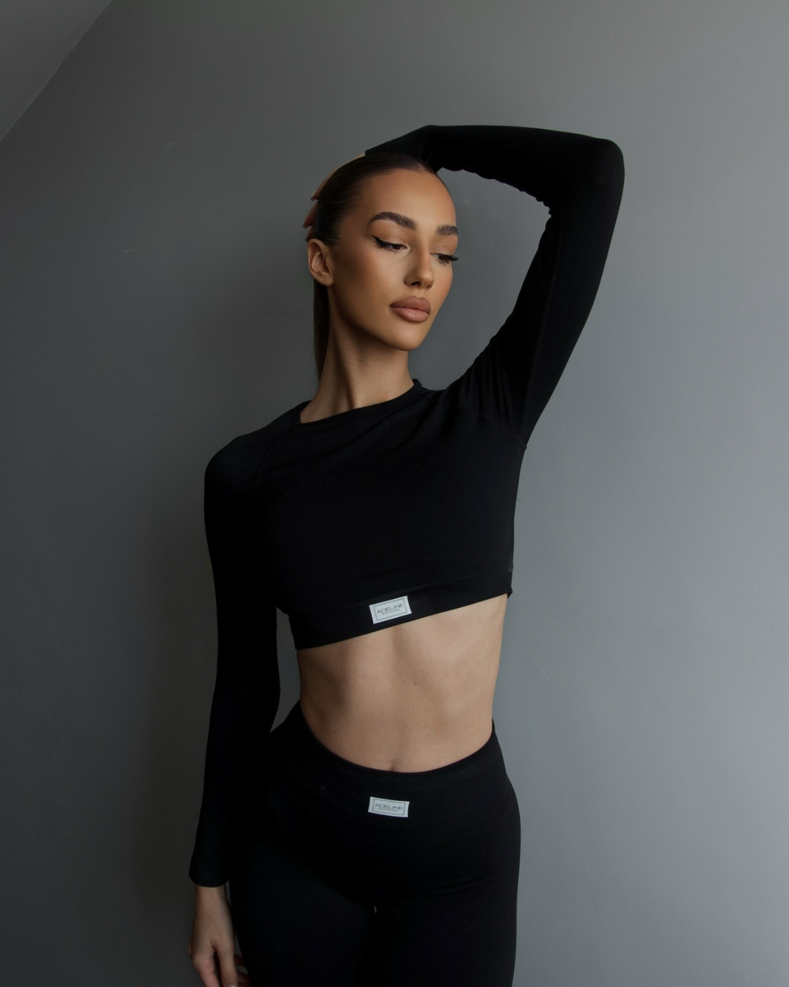 Спортна блуза 𝐀𝐔𝐑𝐀 в син цвят