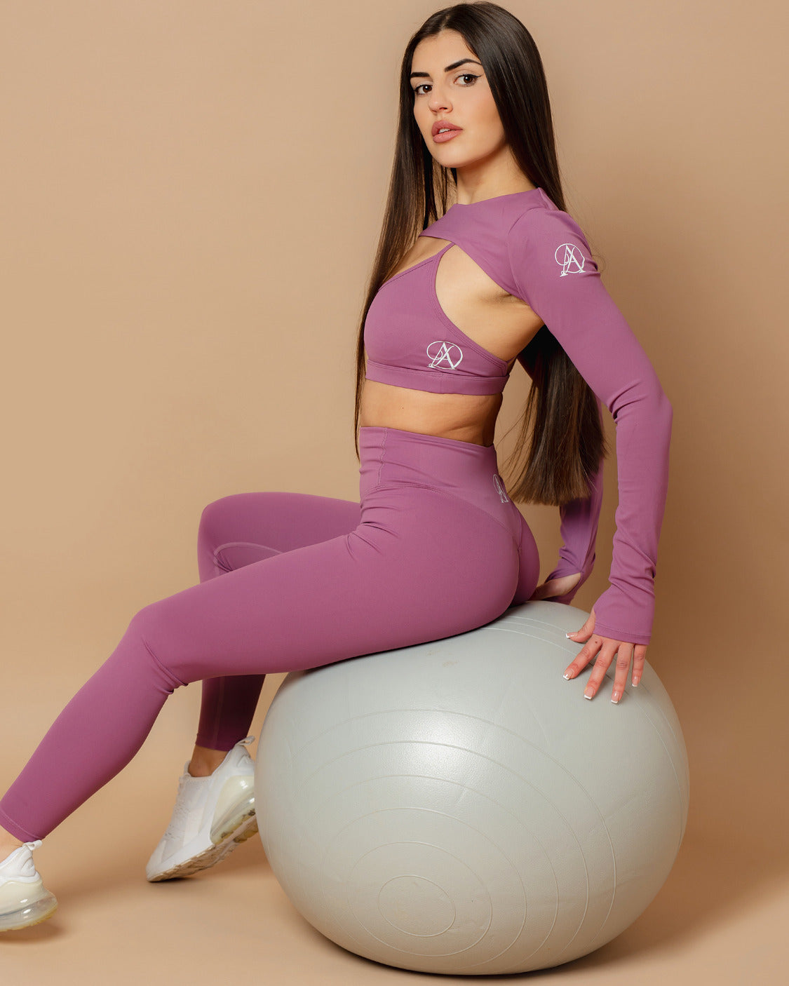 Сет от три части в сив цвят